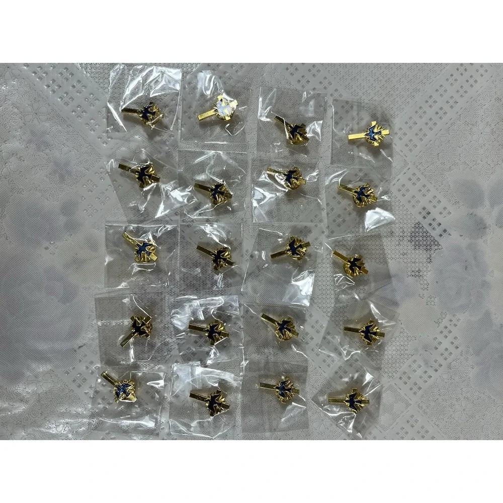 Holy‎ Spirit Pin With Blue Dove Holy For Catholic Memorial Prayers 20 Pcs